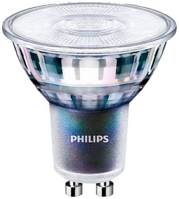 Philips LED 70771500 LED EEK F (A - G) GU10 Kolbenform 5.5 W = 50 W Warmweiß (Ø x L) 50 mm x 54 mm dimmbar 1 St.