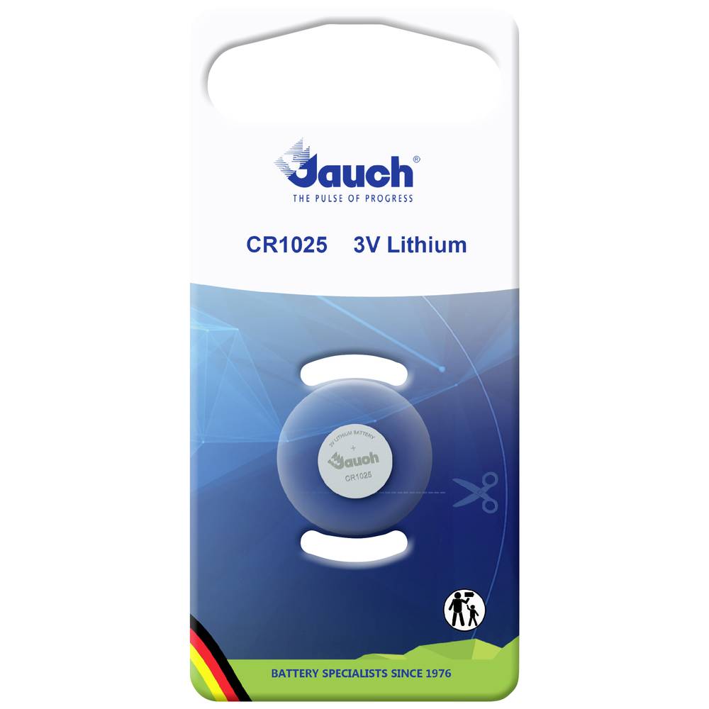 CR1025 Knoopcel Lithium 3 V 30 mAh Jauch Quartz 1 stuk(s)