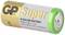 Alkaline-Batterie von GP, Modell Super, 1,5V, verkaufsfertig.