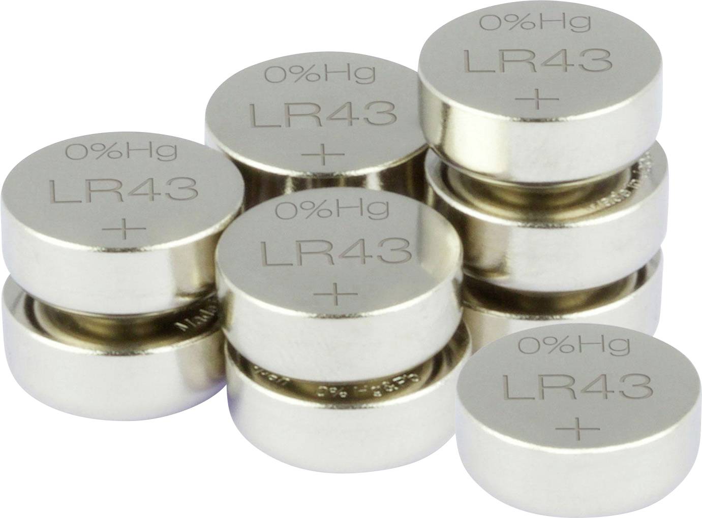 GP Knopfzelle LR43 1.5 V 10 St. Alkali-Mangan GP186F-2C10