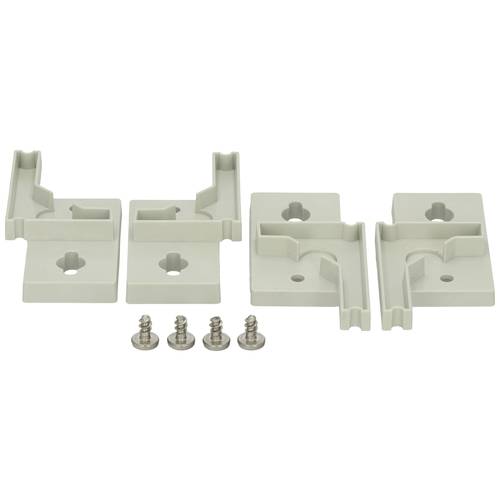 Fibox Wandlasche (B x H) 70 mm x 80 mm Polycarbonat Lichtgrau (RAL 7035) 1 St.