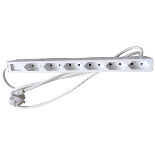 AS Schwabe 11315 Steckdosenleiste Weiß Konturenstecker 1 St.