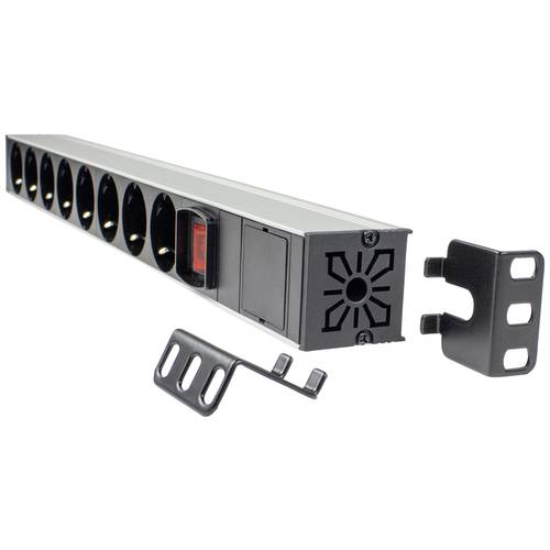 AS Schwabe 18195 Steckdosenleiste 19 Zoll Schwarz ohne Stecker 1 St.