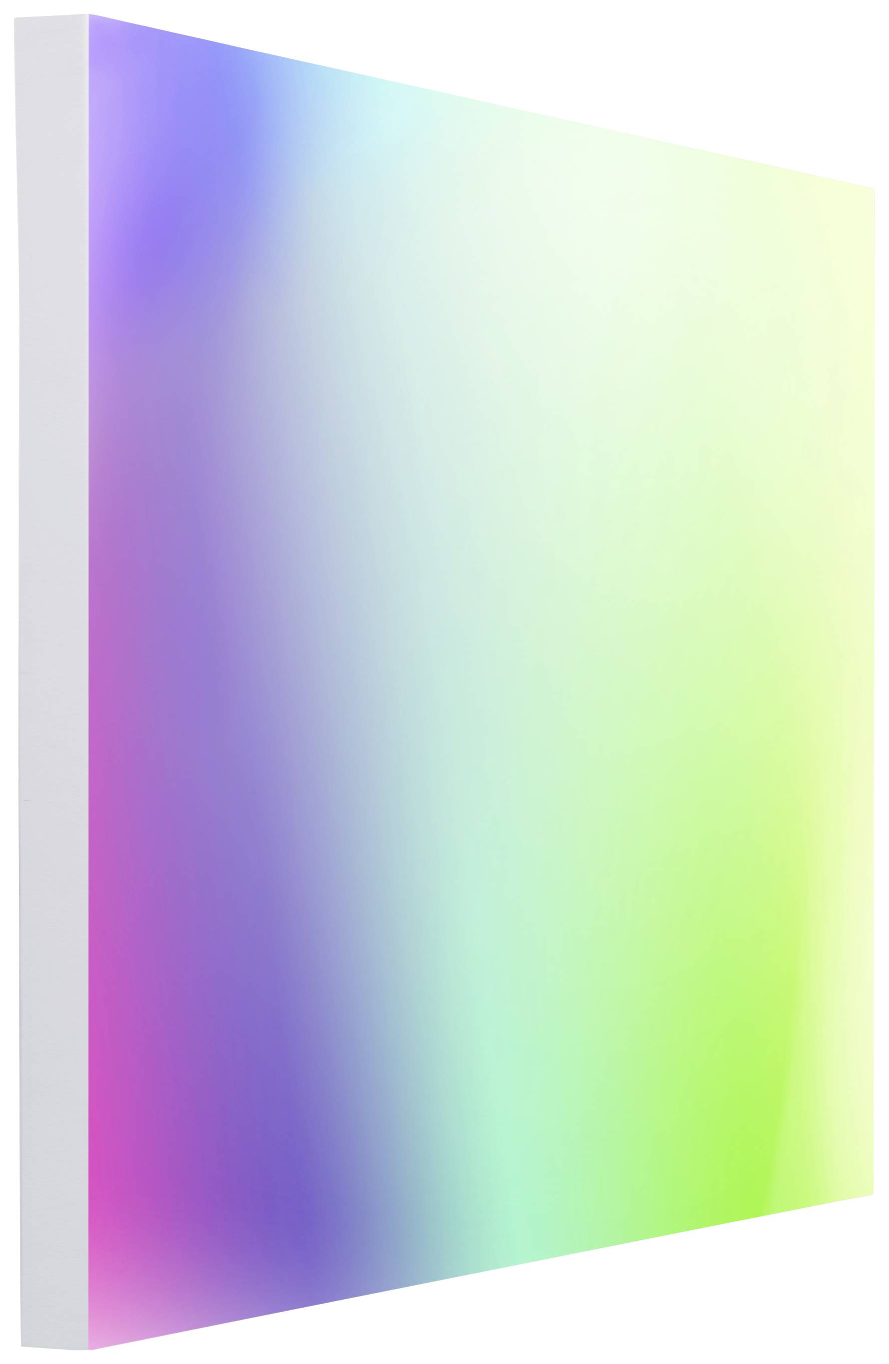 Verlauf mit blau, pink, lila und grün, der einen sanften, verschwommenen Farbübergang darstellt.