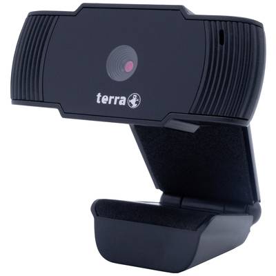 Terra Easy HD-Webcam 1280 x 720 Pixel Klemm-Halterung, Standfuß