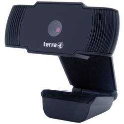 Image of Terra Easy HD-Webcam 1280 x 720 Pixel Klemm-Halterung, Standfuß