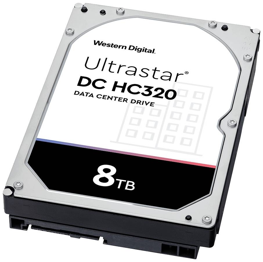 Festplatte 'Western Digital Ultrastar DC HC320', 8 TB, für Rechenzentren geeignet.