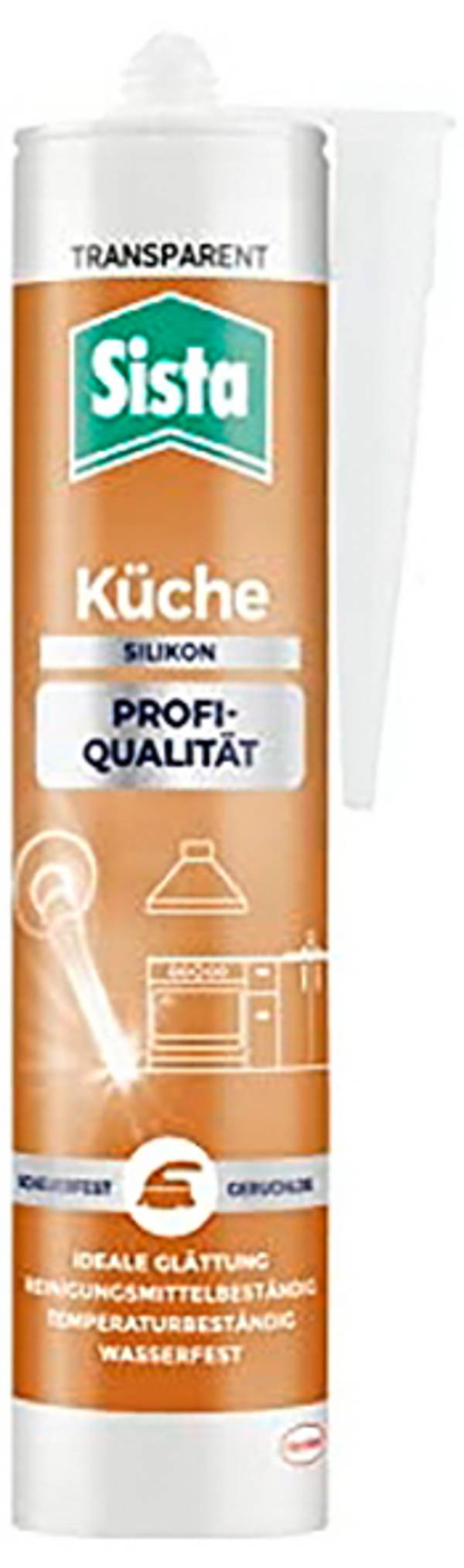 Sista Küche Silikon Herstellerfarbe Transparent SKPTR 280 ml