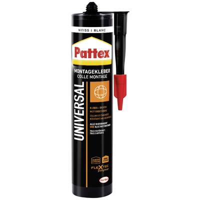 Pattex Universal Montagekleber Herstellerfarbe Weiß PTRUN 420 g