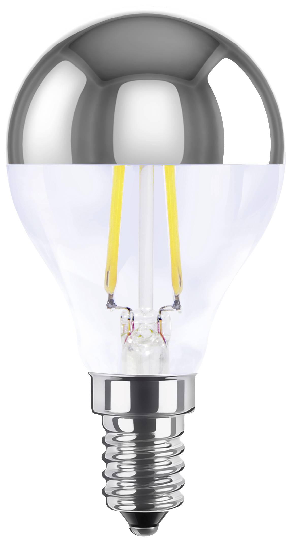SEGULA LED Tropfenlampe Spiegelkopf E14 2,5W 2700K dimmbar