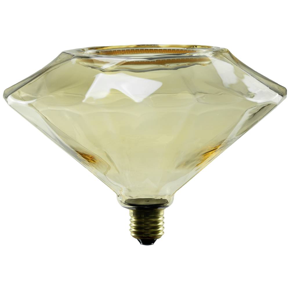LED Lamp Diamant goud 8W 370 lumen 1900K E27 dimbaar 55010 zacht warm licht