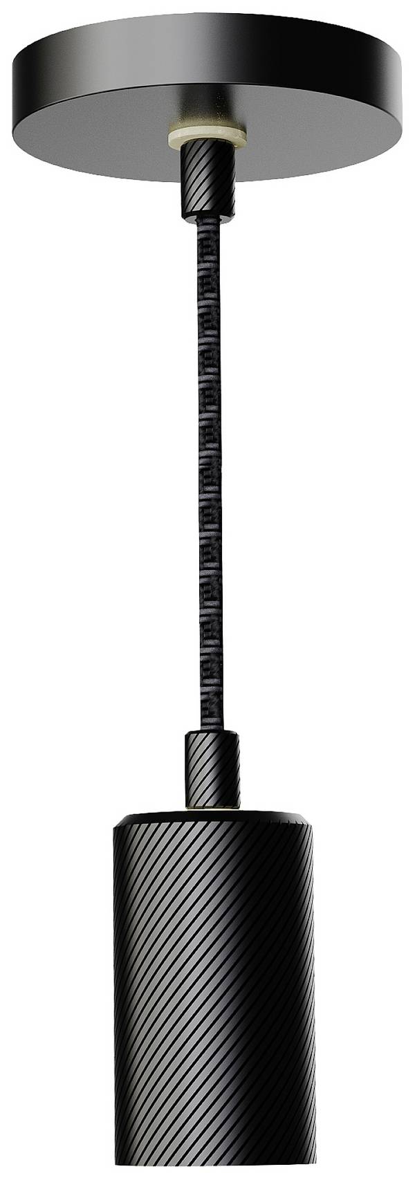Segula Pendelleuchte ALIX „Wave“ schwarz 1m 70133 LED-Pendelleuchte LED E27   Schwarz