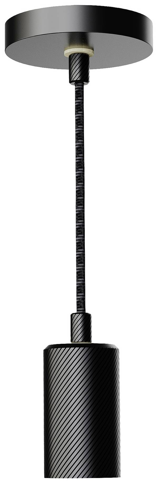 Segula Pendelleuchte ALIX „Wave“ schwarz 2m 70134 LED-Pendelleuchte LED E27   Schwarz