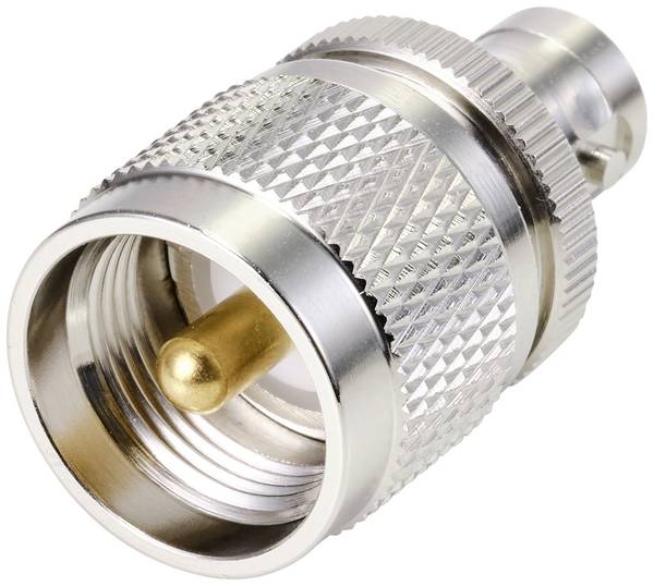 TRU COMPONENTS  TC-10101504 BNC-Adapter BNC-Buchse - UHF-Stecker  1 St.