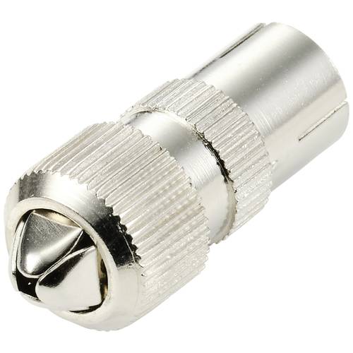 Thumbnail - TRU COMPONENTS TC-10101532 Koax-Kupplung Metall Anschlüsse: Koax-Buchse IEC Kabel-Durchmesser: 5 mm 1 St.