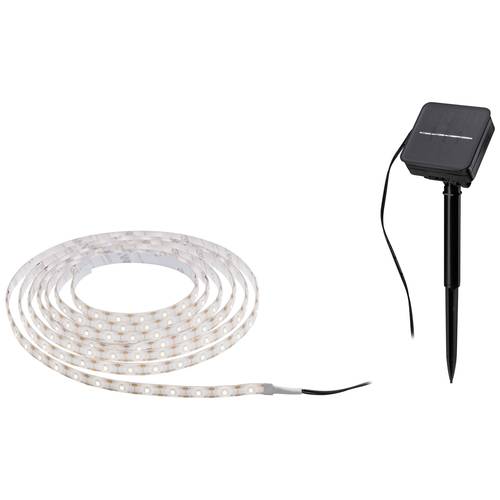 Paulmann 78896 Solar LED Stripe 3m warmweiß LED-Streifen-Basisset 0.3 W Schwarz