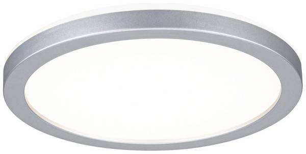 Paulmann 70990 P Atria Shine 11,2W 3000K 190mm ch mt Ks LED-Deckenleuchte LED LED fest eingebaut  11.2 W Chrom (matt)