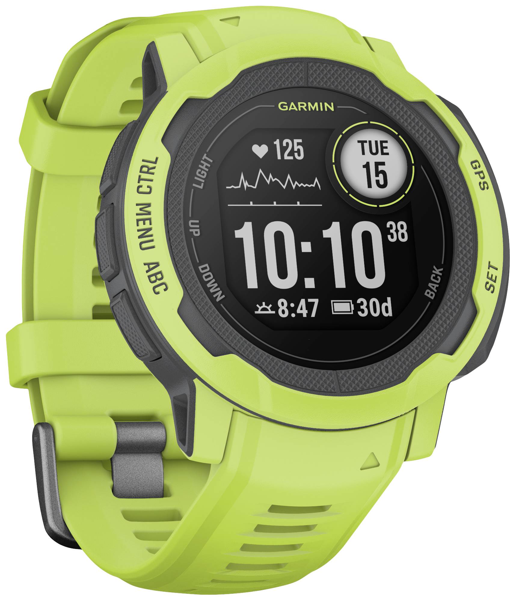 Garmin INSTINCT 2 Smartwatch Limonengelb