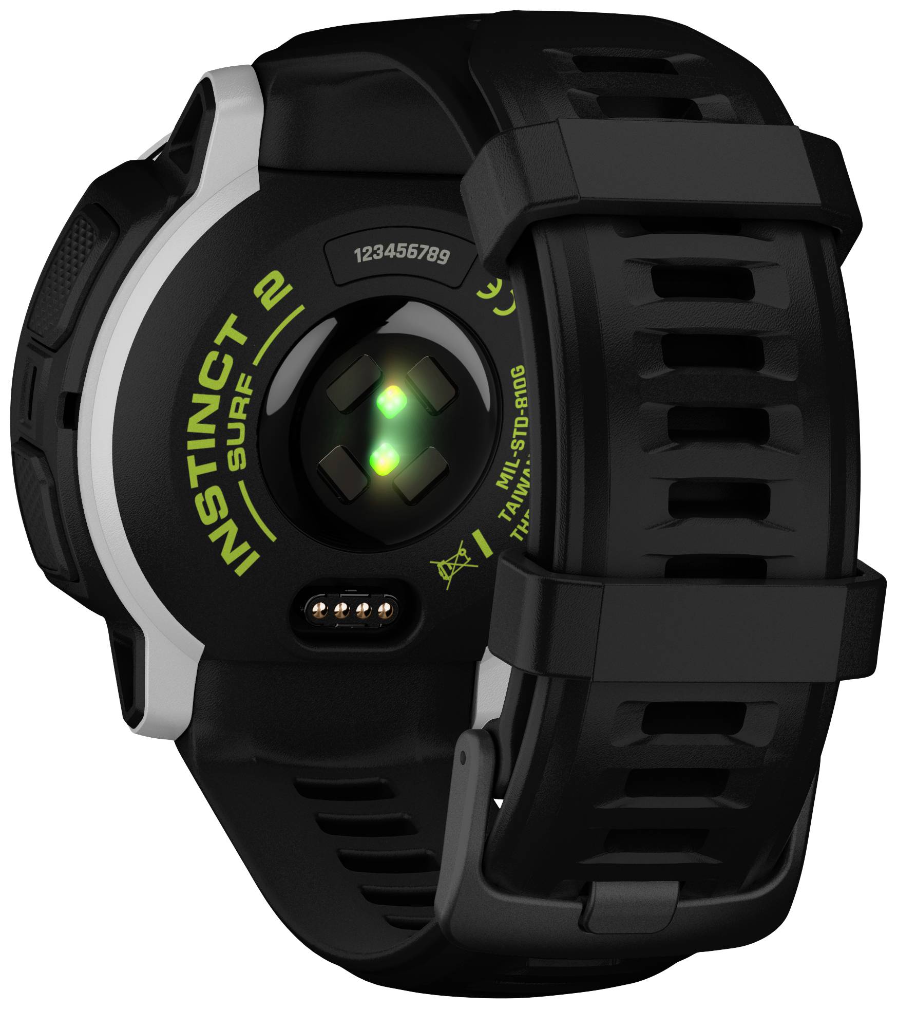 Garmin INSTINCT® 2 SOLAR SURF EDITION Smartwatch Schwarz-3