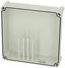 Fibox Cover, PC Grey 3730558 Universal-Gehäuse 280 x 280 x 80 Polycarbonat Lichtgrau (RAL 7035) 1 St.
