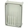 Fibox Cover, PC Grey 3730556 Universal-Gehäuse 280 x 190 x 80 Polycarbonat Lichtgrau (RAL 7035) 1 St.