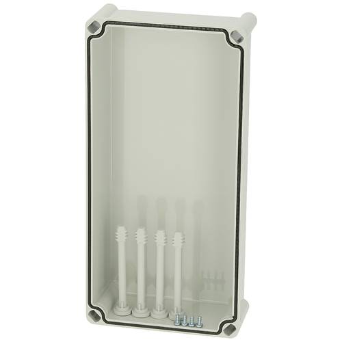 Fibox Cover, PC Grey 3730557 Universal-Gehäuse 380 x 190 x 80 Polycarbonat Lichtgrau (RAL 7035) 1 St.