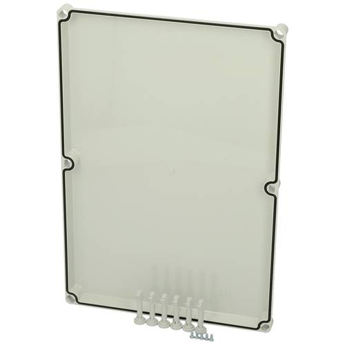 Fibox Cover, PC Grey 3730320 Universal-Gehäuse 560 x 380 x 30 Polycarbonat Lichtgrau (RAL 7035) 1 St.