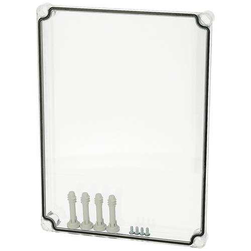 Fibox Cover, PC Transparent 3720143 Universal-Gehäuse 380 x 280 x 30 Polycarbonat Lichtgrau (RAL 7035) 1 St.