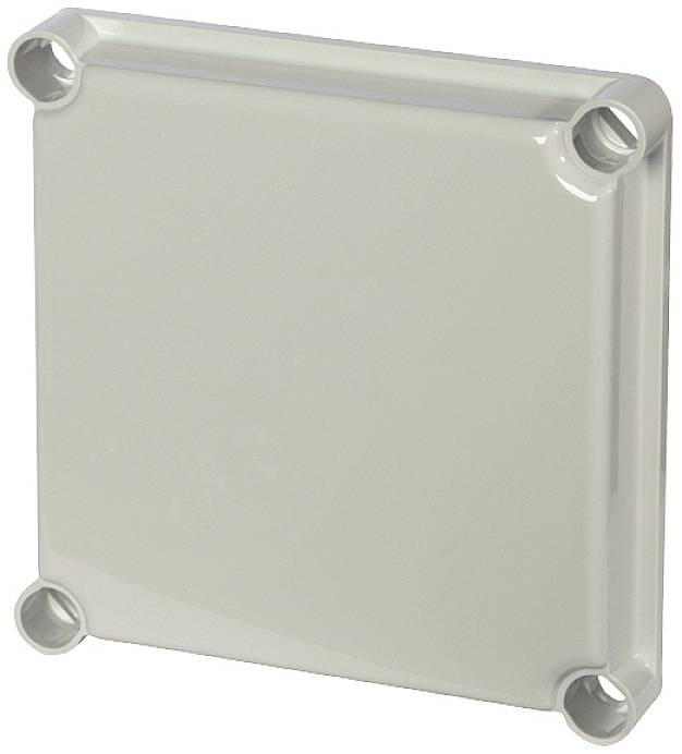 Fibox Cover, PC Grey 3730096 Universal-Gehäuse 280 x 280 x 30 Polycarbonat Lichtgrau (RAL 7035) 1 St.