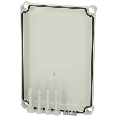 Fibox Cover, PC Grey 3730146 Universal-Gehäuse 280 x 190 x 30 Polycarbonat Lichtgrau (RAL 7035) 1 St.
