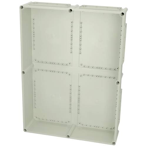 Fibox Base, PC Openings: 8x size 2 flange 3530907 Gehäuse-Unterteil 760 x 560 x 150 Polycarbonat Lichtgrau (RAL 7035) 1 ...