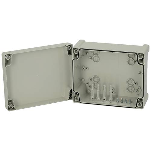 Fibox TPC 201610 Universal-Gehäuse 201 x 163 x 98 Polycarbonat Lichtgrau (RAL 7035) 1 St.
