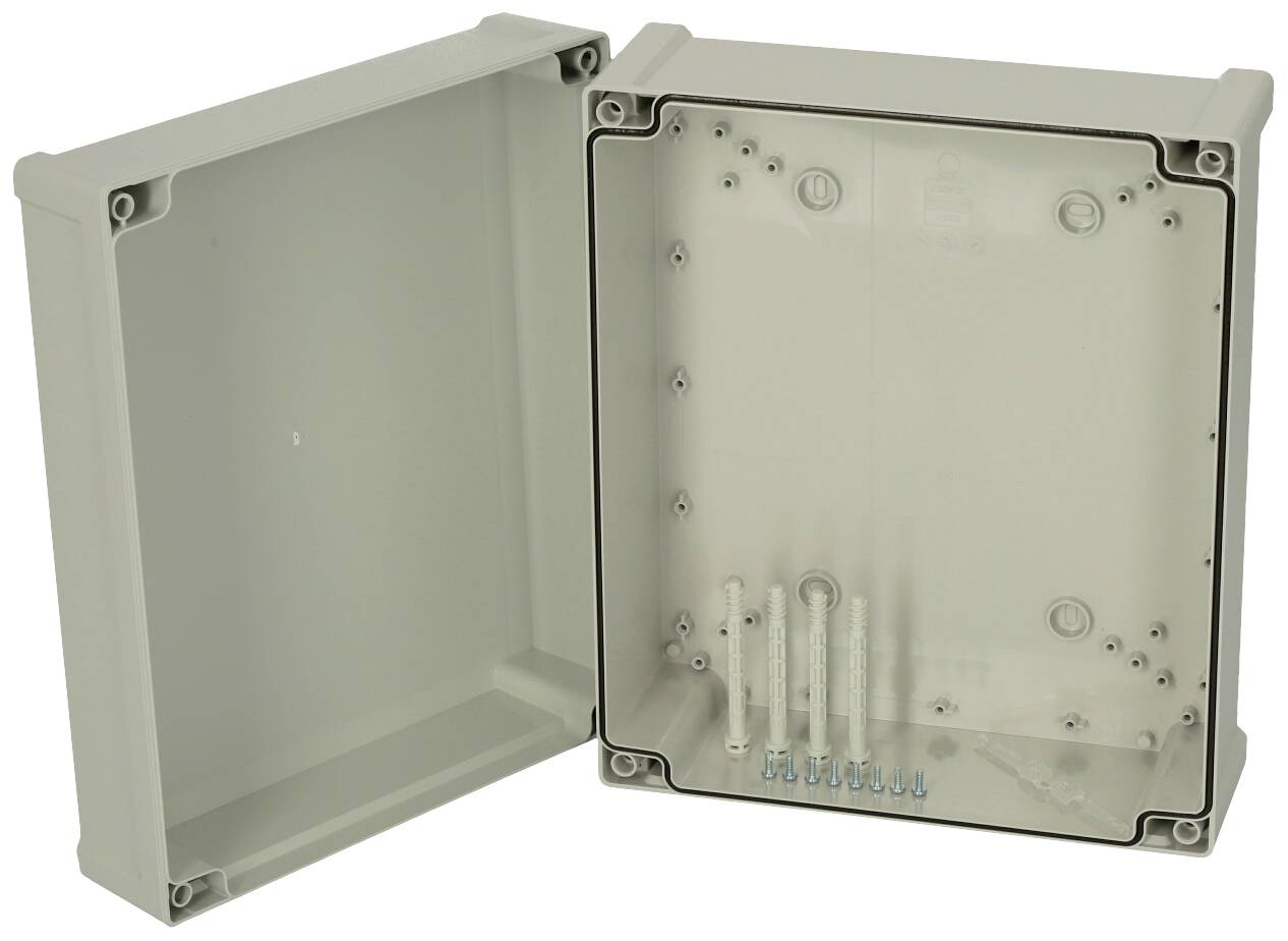 FIBOX Enclosure, ABS Grey cover 5814054 Universal-Gehäuse 344 x 289 x 157 ABS Lichtgrau (RAL 70