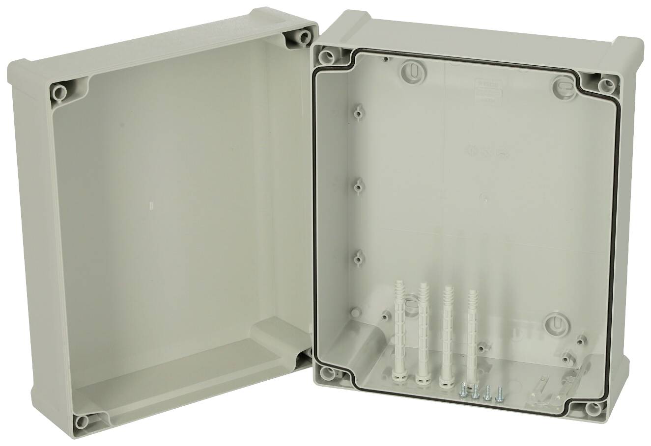 FIBOX Enclosure, ABS Grey cover 5814053 Universal-Gehäuse 289 x 239 x 147 ABS Lichtgrau (RAL 70