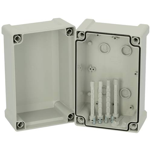 Fibox TA 191213 Universal-Gehäuse 187 x 122 x 130 ABS Lichtgrau (RAL 7035) 1 St.