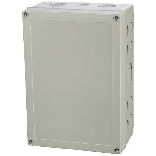 Fibox Enclosure, PC, metric knock-outs Extra high base, grey cover 6015329 Universal-Gehäuse 255 x 180 x 175 Polycarbona...