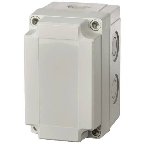 Fibox Enclosure, PC, metric knock-outs Grey cover 6016304 Universal-Gehäuse 130 x 80 x 125 Polycarbonat Lichtgrau (RAL 7...