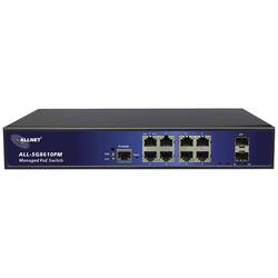 Image of Allnet ALL-SG8610PM Netzwerk Switch 8 + 2 Port 10 / 100 / 1000 MBit/s PoE-Funktion