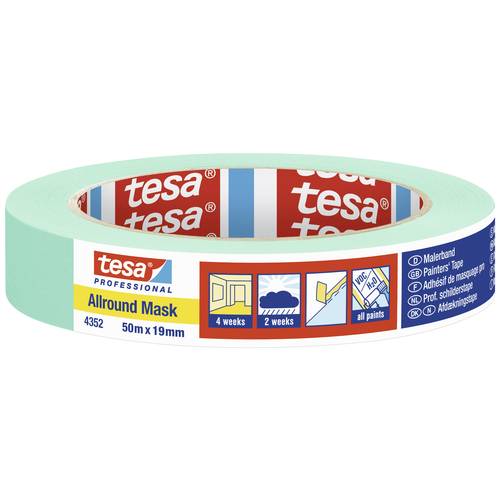 tesa ALLROUND MASK 04352-00000-00 Kreppband Mint (L x B) 50 m x 19 mm 1 St.