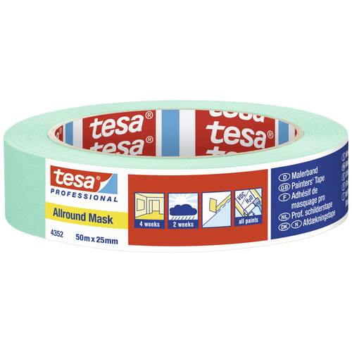 tesa ALLROUND MASK 04352-00001-00 Kreppband Mint (L x B) 50 m x 25 mm 1 St.