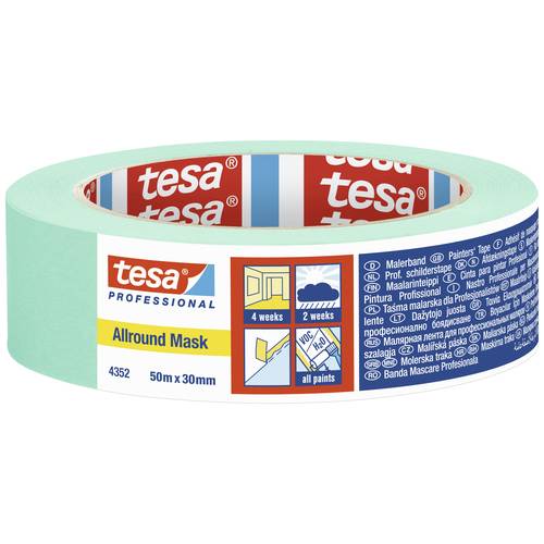 tesa ALLROUND MASK 04352-00002-00 Kreppband Mint (L x B) 50 m x 30 mm 1 St.