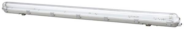 Sygonix  LED-Feuchtraumleuchte  LED G13 18 W Naturweiß Grau