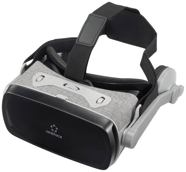 Renkforce RF-VRG-300 Virtual Reality Brille Schwarz-Grau