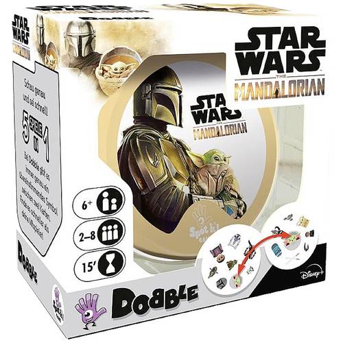 Asmodee ZYGD0008 Asmodee Dobble Star Wars The Mandalorian