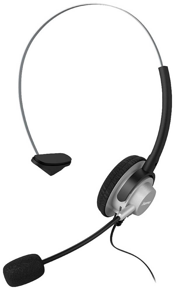 hama 00201157 On-Ear-Headset für schnurlose Telefone, 2,5-mm-Klinke