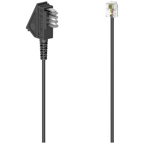 Thumbnail - hama 00201107 Anschlusskabel, TAE-N-Stecker - Modular-Stecker 6p4c, 6 m