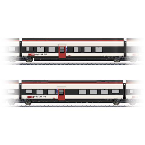 Thumbnail - Märklin 43462 H0 Ergänzungsset 2 zu Giruno der SBB D(B9) 2.Klasse und E(B8) 2.Klasse
