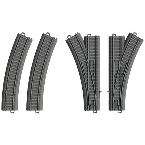 Märklin World 23401 H0 my world - Kunststoffgleis Weichen-Set