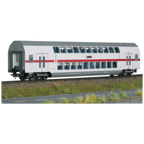 TRIX H0 23254 H0 Doppelstockwagen IC2 der DB-AG DBpza 682.2, 2.Klasse, Wagen-Ordnungsnummer 4