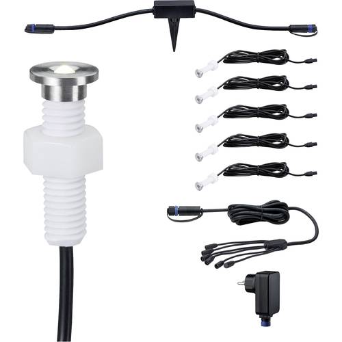 Thumbnail - Paulmann MicroPen II Beleuchtungssystem Plug & Shine ZigBee LED-Außeneinbauleuchten (Basis-Set) 5er Set LED 1.1 W Warmwe...